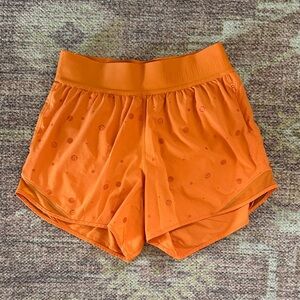 Orange Women's Athletic Shorts
